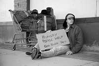 homeless image